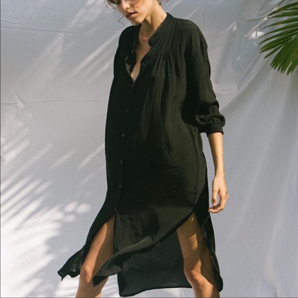 Gillia-White long shirts dress